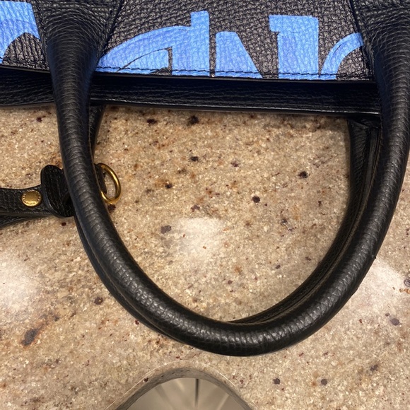 Gently used Burberry Graffiti bag - Picture 7 of 12